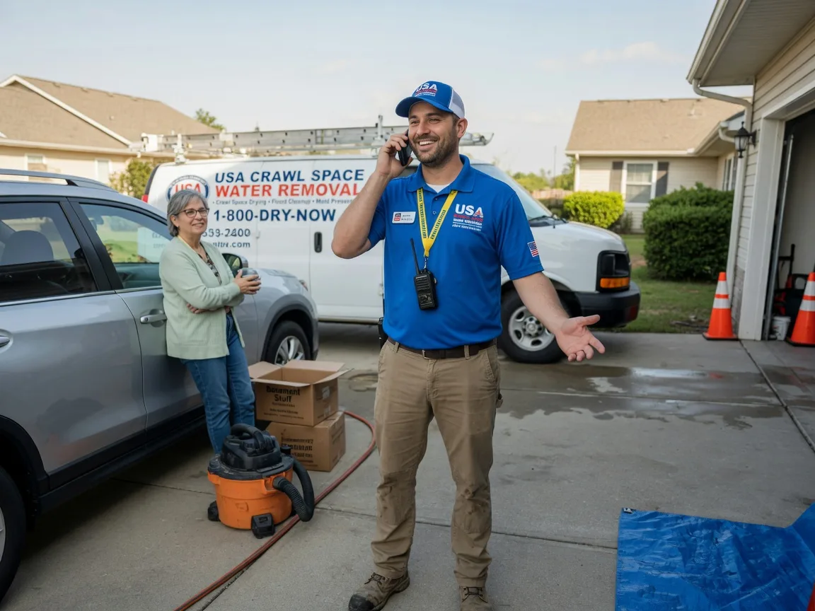 Crawl Space Water Removal Duncan, MS FAQs